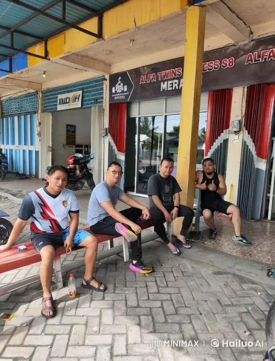 Kung Fu Display Outside Alfa Twins Fitness – AI Generated Video | Hailuo AI