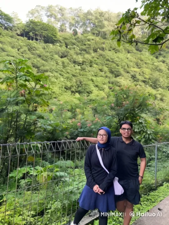 Playful Standoff Between Two Individuals in a Forest – AI Generated Video | Hailuo AI