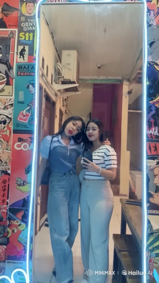 Friends Showcase Kungfu Skills in Colorful Room – AI Generated Video | Hailuo AI