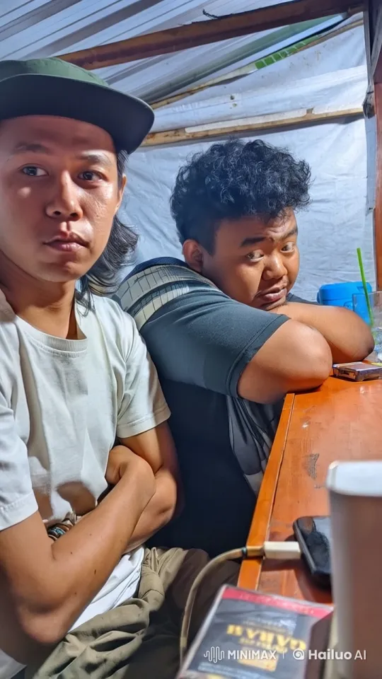 Teenagers' Tense Argument Ends in Fall – AI Generated Video | Hailuo AI