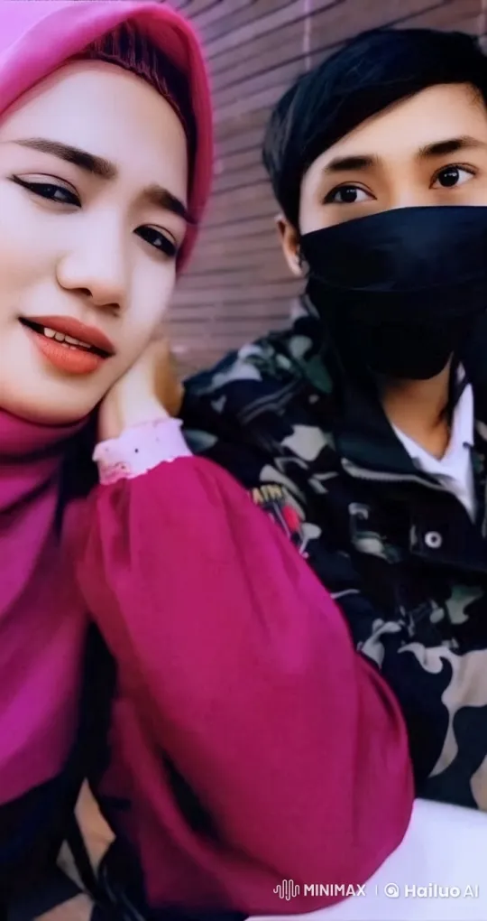 Camouflage Jacket: Subtle Kungfu Display with Pink Hoodie Observer – AI Generated Video | Hailuo AI