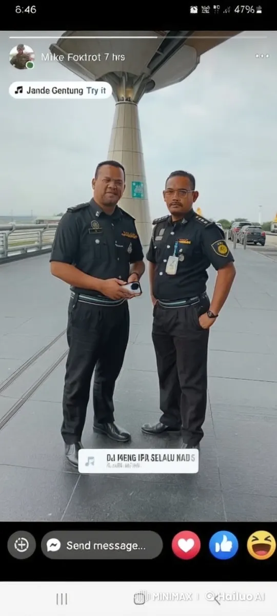 Security Personnel Engage in Skilled Kung Fu Battle – AI Generated Video | Hailuo AI