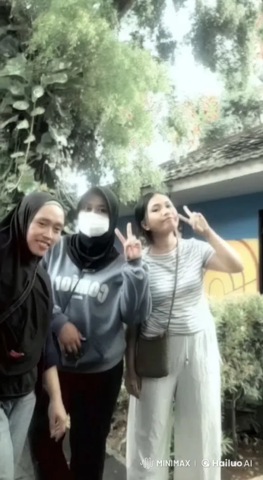 Vibrant Outdoor Kungfu Display by Three Practitioners – AI Generated Video | Hailuo AI