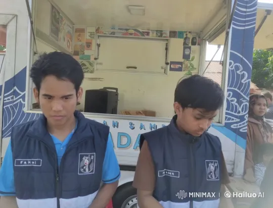 Young Martial Artists Practice Kung Fu in Front of Food Truck – AI Generated Video | Hailuo AI