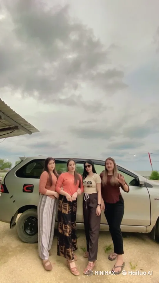 Four Women Practicing Martial Arts Outdoors – AI Generated Video | Hailuo AI