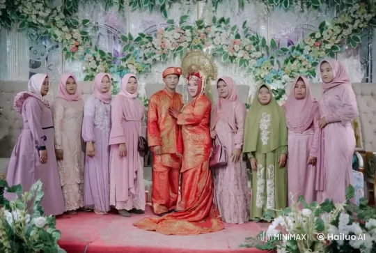 Traditional Wedding with Kung Fu Surprise – AI Generated Video | Hailuo AI