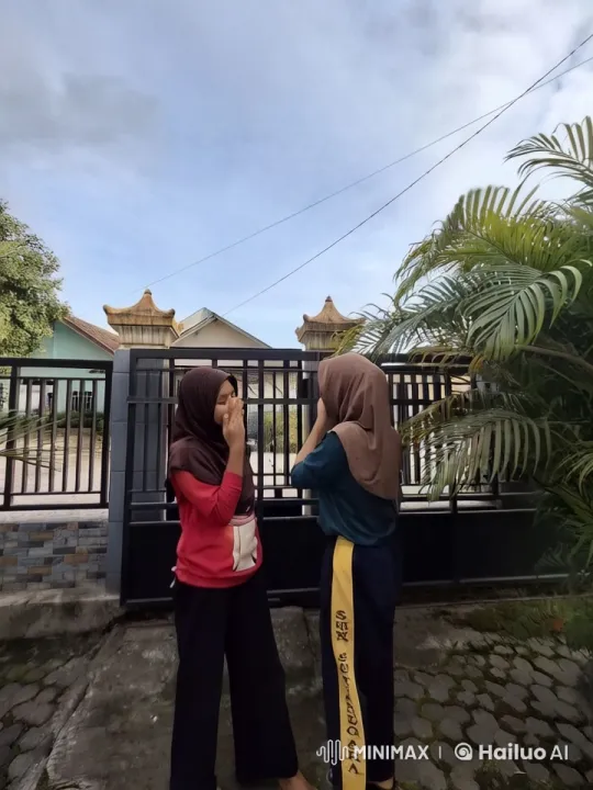 Young Women's Impressive Kungfu Fight Near Gate – AI Generated Video | Hailuo AI