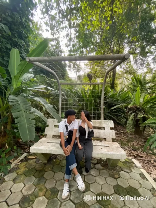Kung Fu Practitioners Display Agility and Grace in a Verdant Garden Setting – AI Generated Video | Hailuo AI