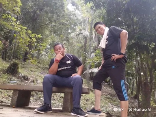 Martial Artists Displaying Kung Fu Skills in Forest Setting – AI Generated Video | Hailuo AI
