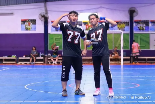 Martial Artists Showcase Skill with Synchronized Kungfu Moves – AI Generated Video | Hailuo AI