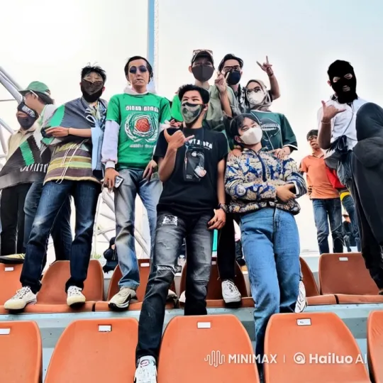 Enthusiastic Kungfu Practitioners Displaying Skills in Stadium – AI Generated Video | Hailuo AI