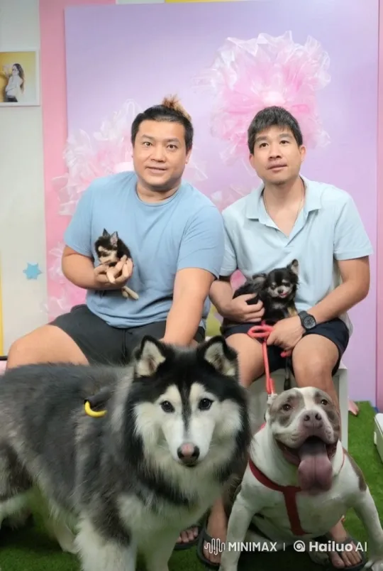 Men and Dogs Showcase Martial Arts in Playful Display – AI Generated Video | Hailuo AI