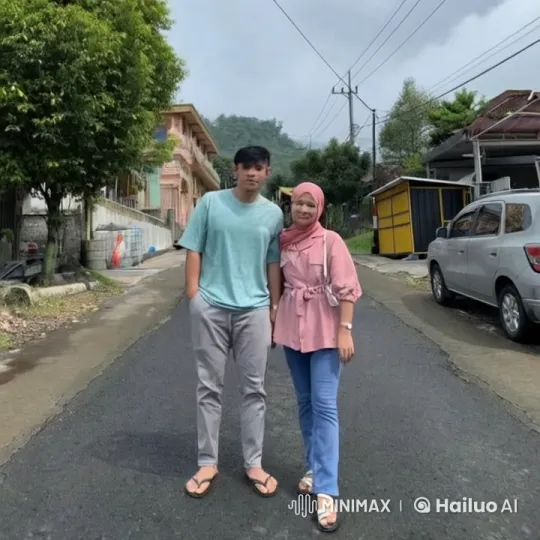 Martial Arts Demonstration on Residential Street – AI Generated Video | Hailuo AI