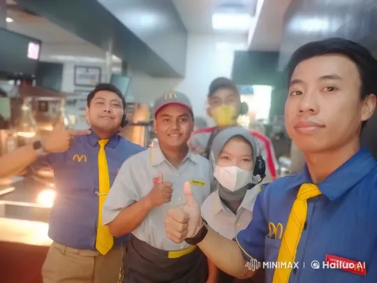 McDonald's Kitchen Becomes Kungfu Arena – AI Generated Video | Hailuo AI