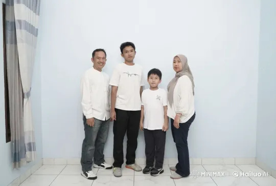 Family Performs Synchronized Kung Fu Routine – AI Generated Video | Hailuo AI