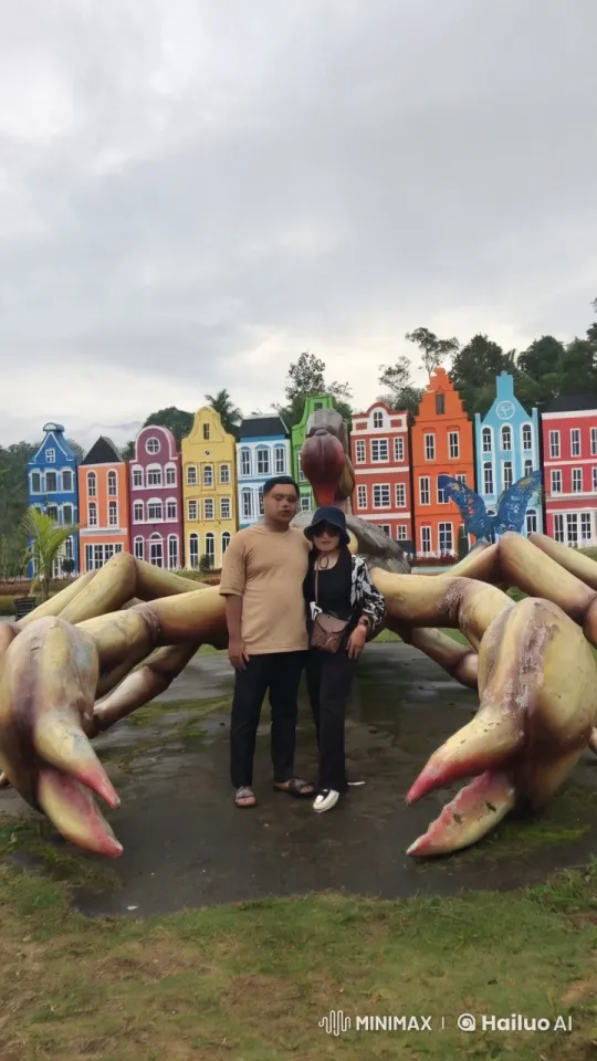 Colorful Village Backdrop for Dramatic Kung Fu Fight – AI Generated Video | Hailuo AI