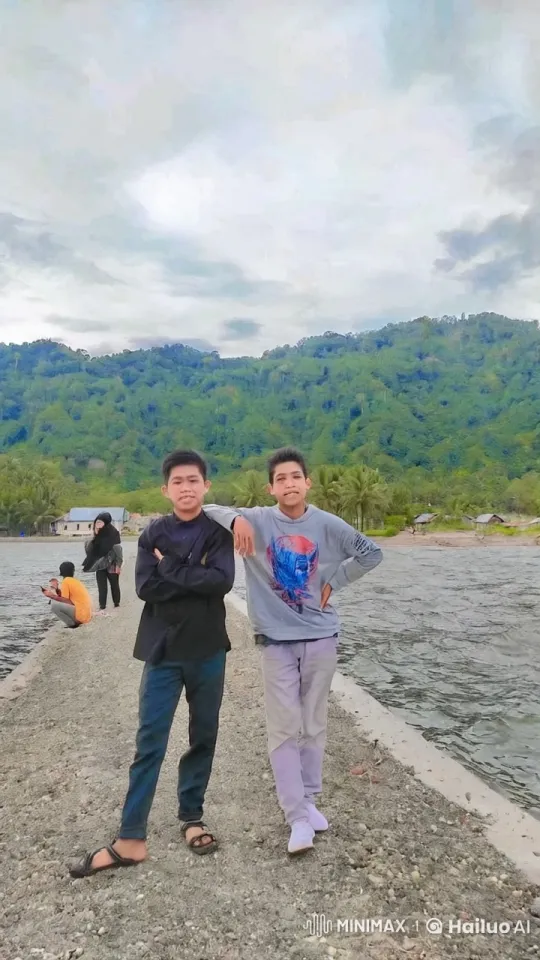 Kung Fu Practitioners Displaying Mastery at Scenic Riverside – AI Generated Video | Hailuo AI