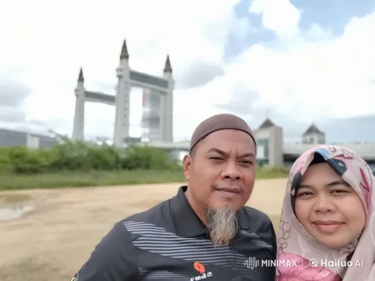 Martial Arts Display Against Iconic Bridge Structure – AI Generated Video | Hailuo AI