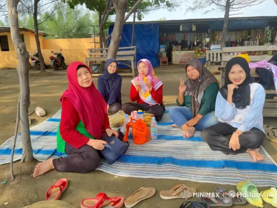 Women Enjoy Picnic and Watch Seated Kungfu Performance – AI Generated Video | Hailuo AI