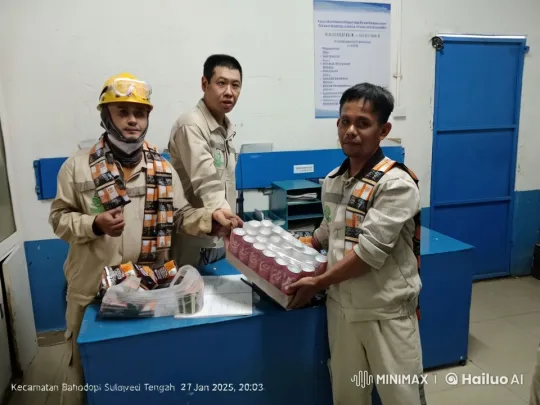 Three Men in Uniforms Coordinate Tasks in Office – AI Generated Video | Hailuo AI