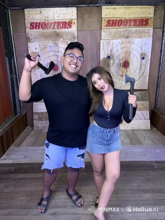 Wing Chun Practitioners Showcase Skills in Axe-Throwing Kung Fu Fusion – AI Generated Video | Hailuo AI