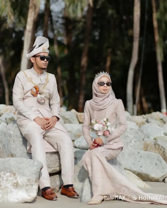 Traditional Attire Couple Demonstrates Impressive Martial Arts – AI Generated Video | Hailuo AI