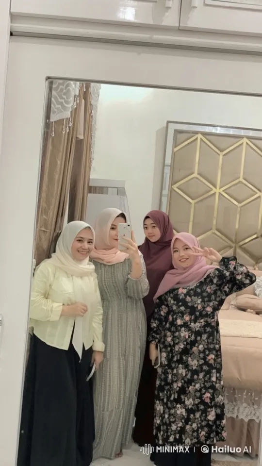 Women in Modest Clothing Engage in Playful Kungfu Sparring – AI Generated Video | Hailuo AI