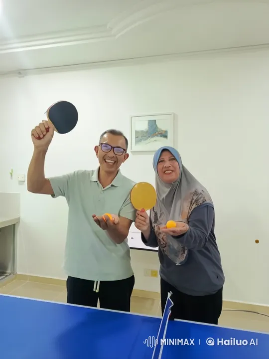Table Tennis Players Prepare for Game in Live2D Animation – AI Generated Video | Hailuo AI
