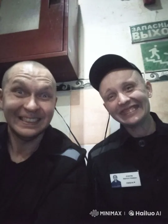 Worker Concerned for Ill Colleague in Dimly Lit Room – AI Generated Video | Hailuo AI