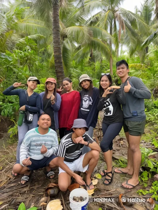 Group of Friends Performs Dynamic Kungfu in Tropical Forest – AI Generated Video | Hailuo AI