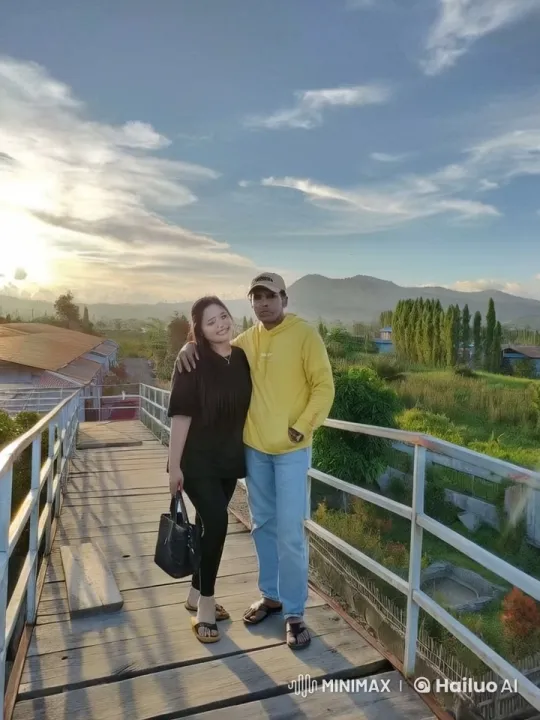 Couple Showcases Martial Arts on Scenic Bridge – AI Generated Video | Hailuo AI
