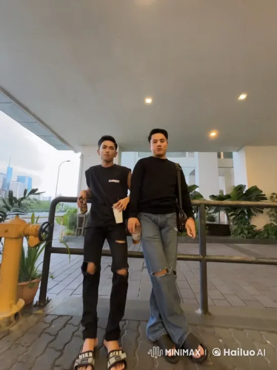 Urban Kungfu Duo Showcases Skills – AI Generated Video | Hailuo AI