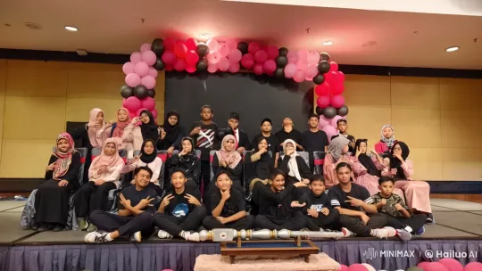 Martial Arts Combat Showdown on Staged with Balloons – AI Generated Video | Hailuo AI