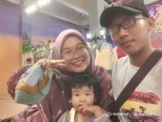 Family's Joyful Kung Fu Fun at Indoor Amusement Park – AI Generated Video | Hailuo AI