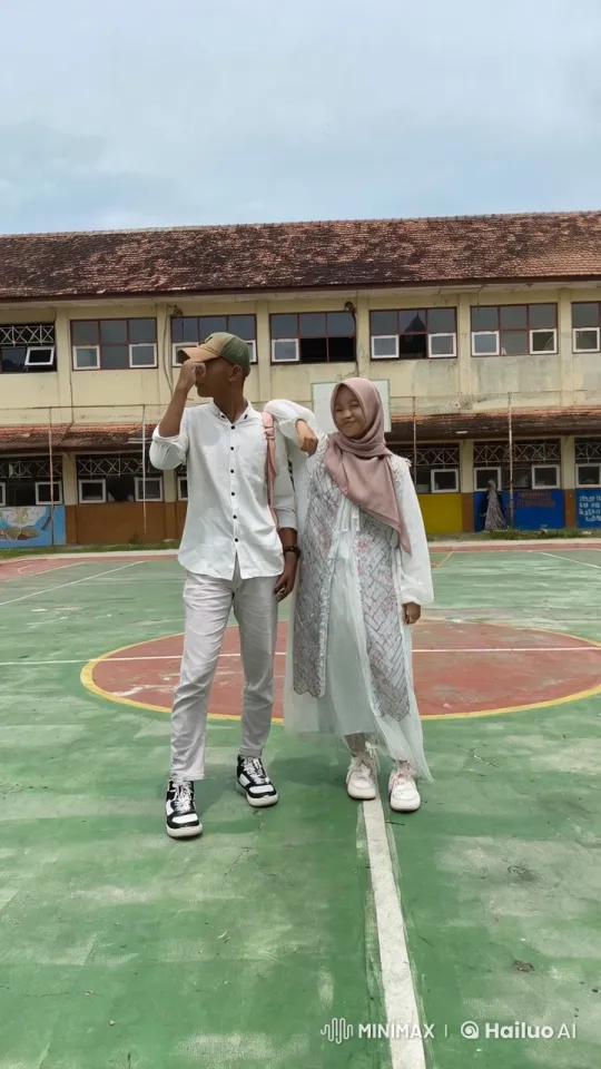 Kungfu Fight Display on School Basketball Court – AI Generated Video | Hailuo AI