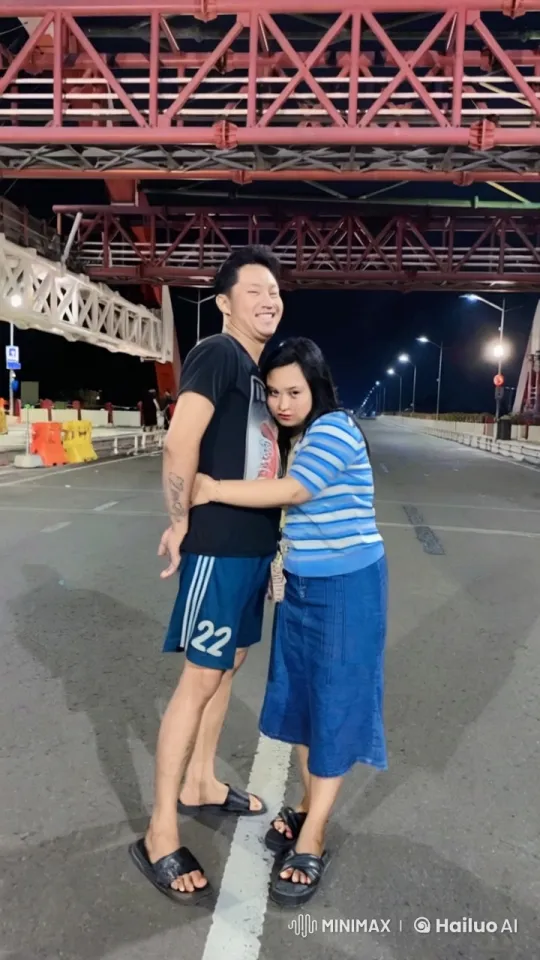 Nighttime Kung Fu Display Under Red Beams – AI Generated Video | Hailuo AI
