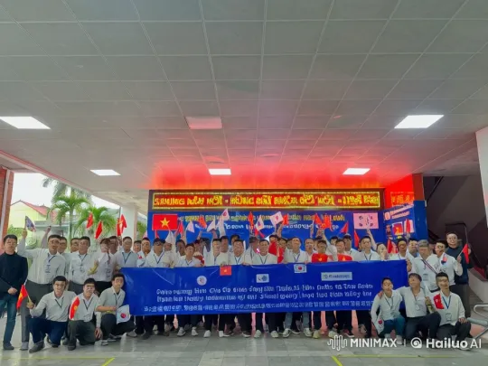 Vietnamese and South Korean Cooperation Celebrated with Kungfu Demonstration – AI Generated Video | Hailuo AI
