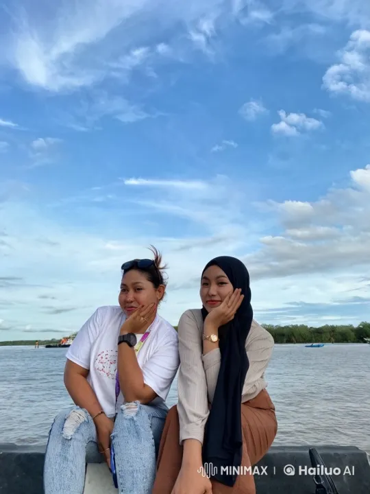 Women Practice Kungfu by Serene River with Clear Sky – AI Generated Video | Hailuo AI