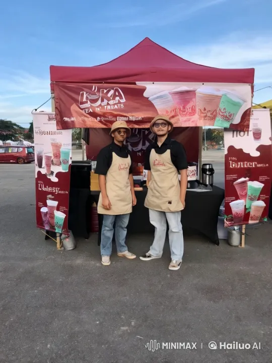 Loka Tea N' Treats Market: Muay Thai Demonstration – AI Generated Video | Hailuo AI