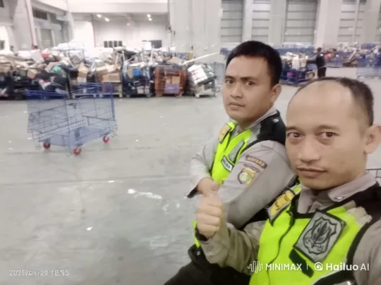 Officers Showcase Agility and Martial Arts in Warehouse – AI Generated Video | Hailuo AI