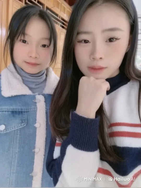 Young Girls Perform Dynamic Kung Fu Routine – AI Generated Video | Hailuo AI