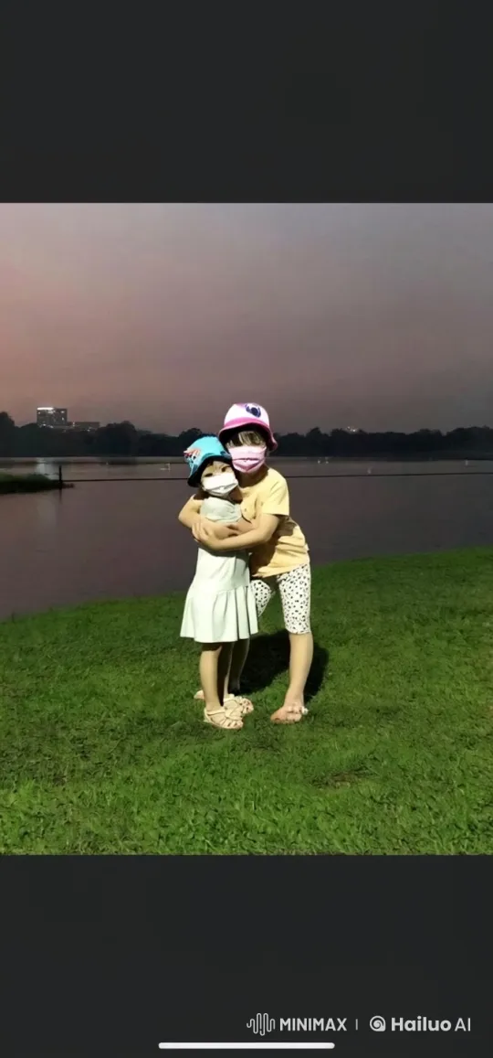Children Practice Kung Fu by Serene Evening Lake – AI Generated Video | Hailuo AI