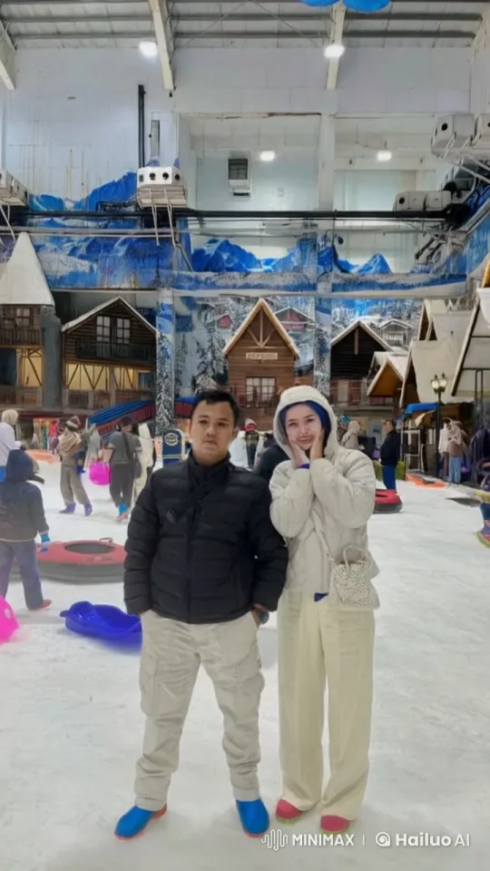 Winter Scene: Kung Fu Sparring in Snow – AI Generated Video | Hailuo AI