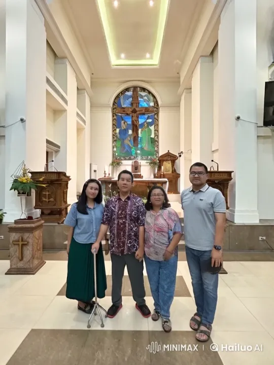 Kungfu Master Performs in Serene Church Setting – AI Generated Video | Hailuo AI