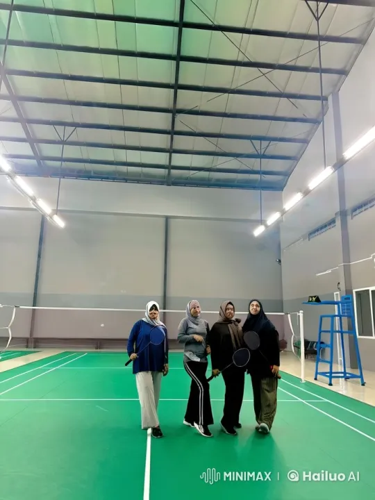 Martial Arts Showdown on Badminton Court – AI Generated Video | Hailuo AI