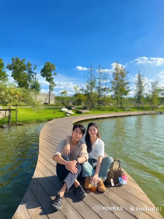 Martial Arts Performance in Serene Lakeside Setting – AI Generated Video | Hailuo AI