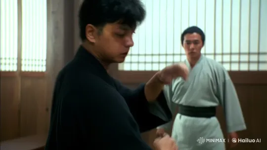 Martial Arts Duel in Traditional Dojo – AI Generated Video | Hailuo AI