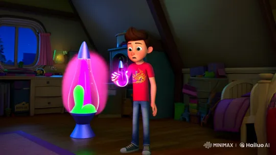 Boy Meets Enchanted Griffon Genie in Attic – AI Generated Video | Hailuo AI