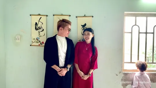 Traditional Kung Fu Performance by Couple – AI Generated Video | Hailuo AI