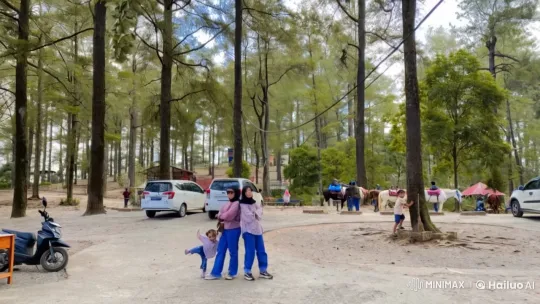 Girls Practice Kung Fu in Peaceful Forest Park – AI Generated Video | Hailuo AI